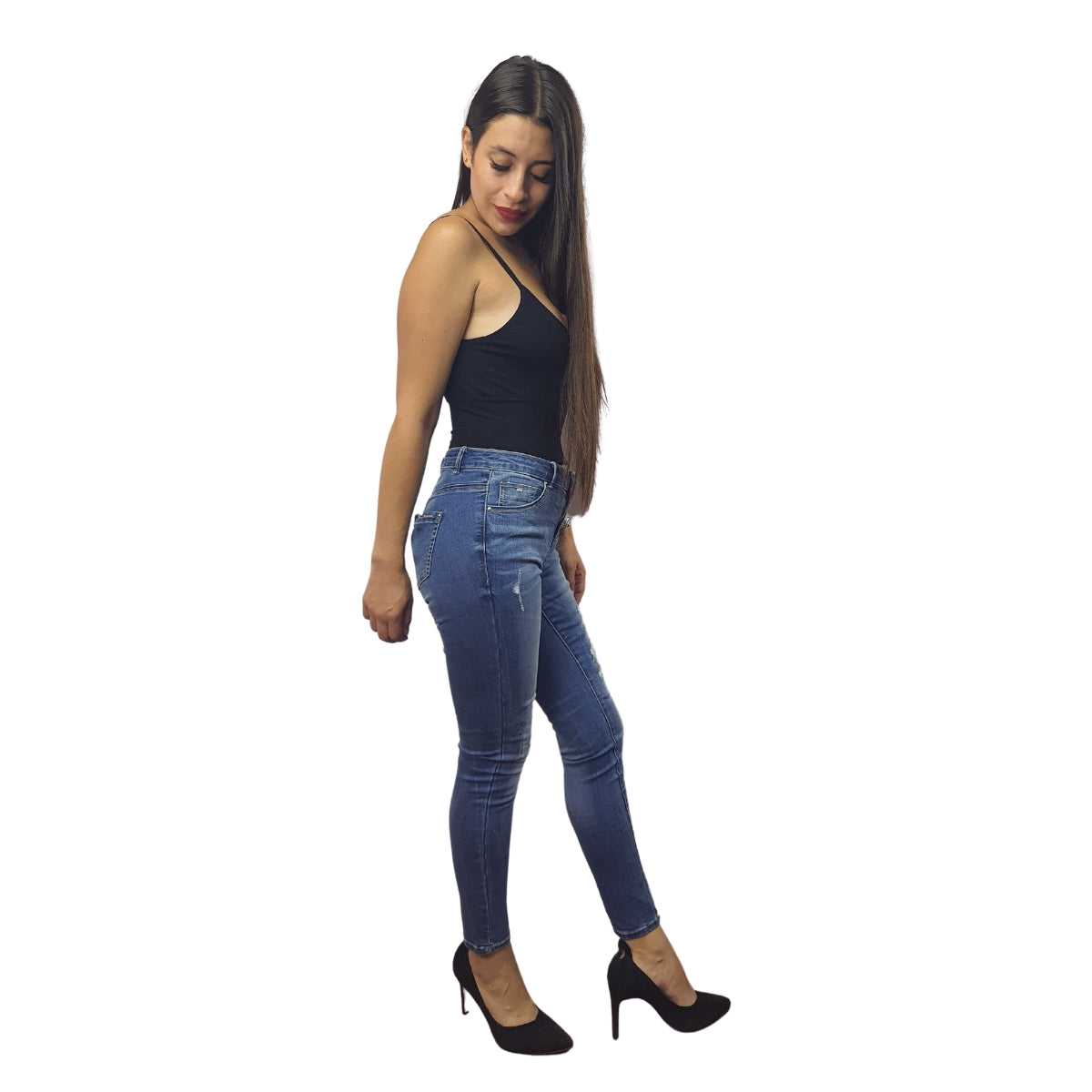 Jeans Vero Moda Azul Style QATAR X-SLIM JEANS(UM)