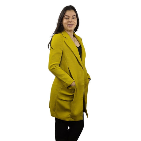 Blazer Vero Moda Verde Amarillo Style SIBYL L/S COAT(PM-ET-2)