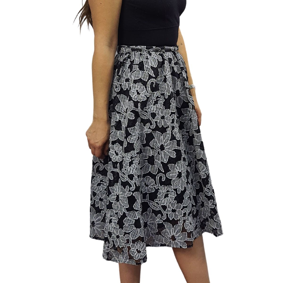 Falda Vero Moda Negro Style RICHARD SKIRT(VMC-NN)