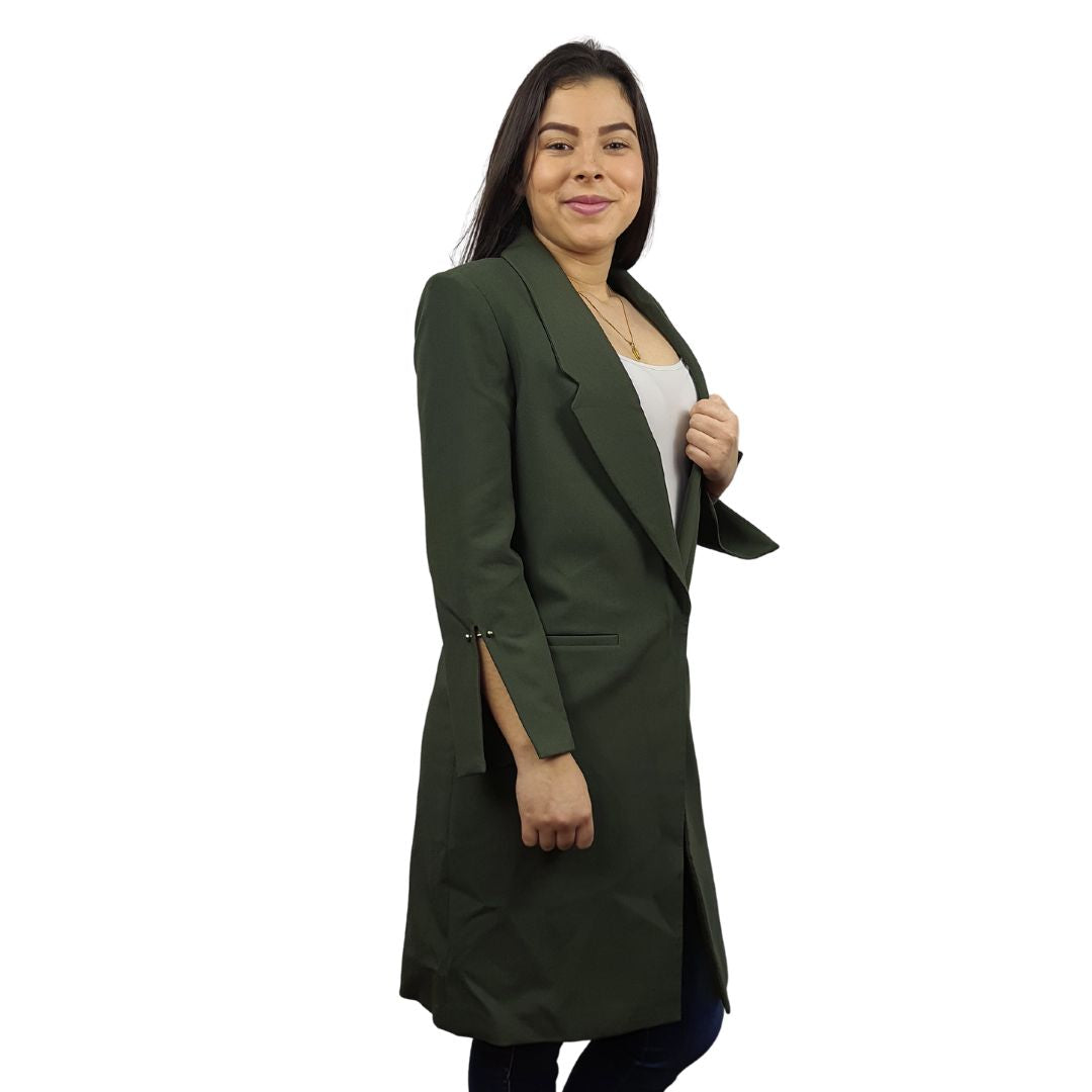 Blazer Vero Moda Verde Style CAROLA L/S BLAZER(EL)