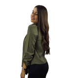 Blazer  Vero Moda Verde Style LANNA L/S BLAZER(CR)