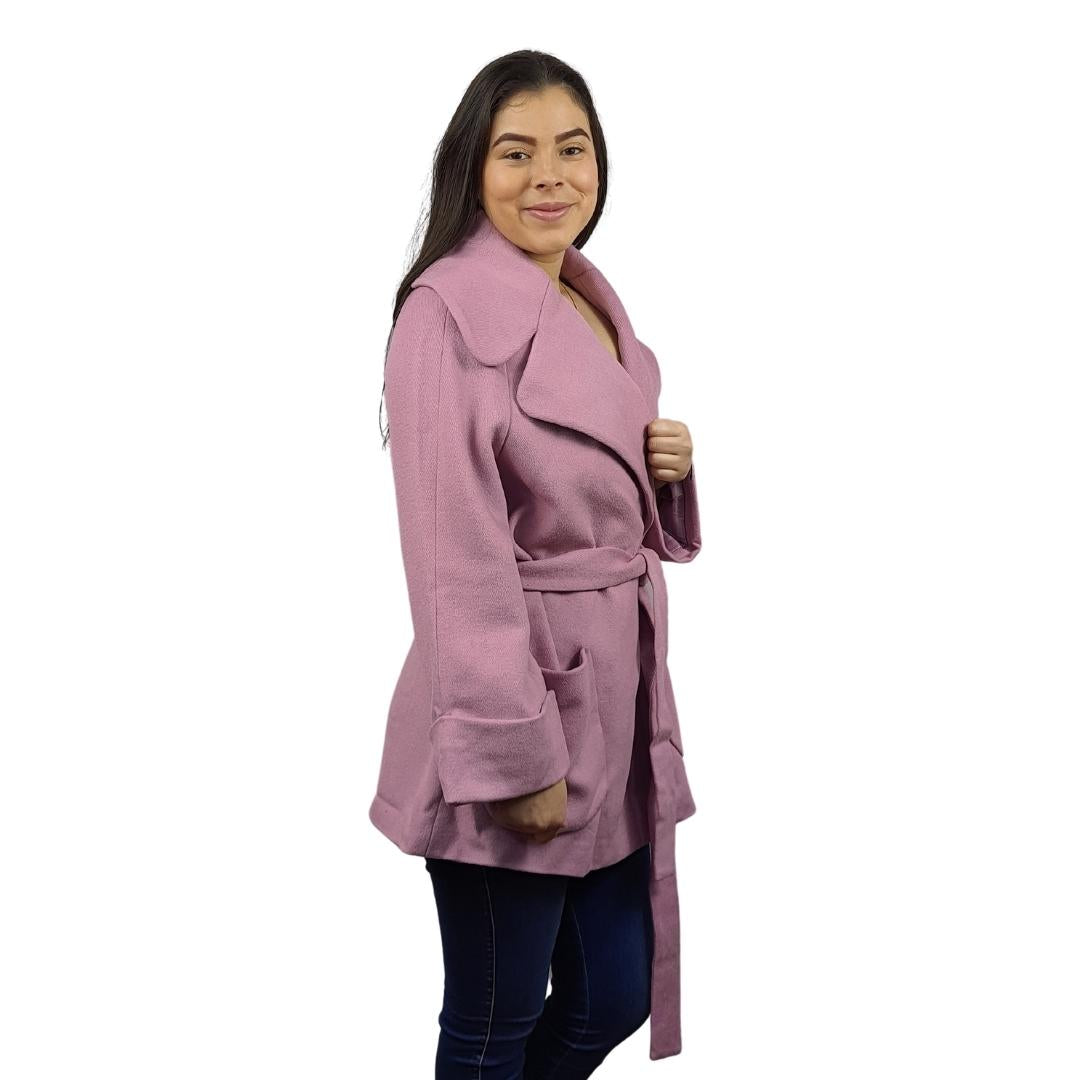 Blazer Vero Moda Rosa Vieja Style JACKLYN L/S WOOL COAT(VMC-NL)