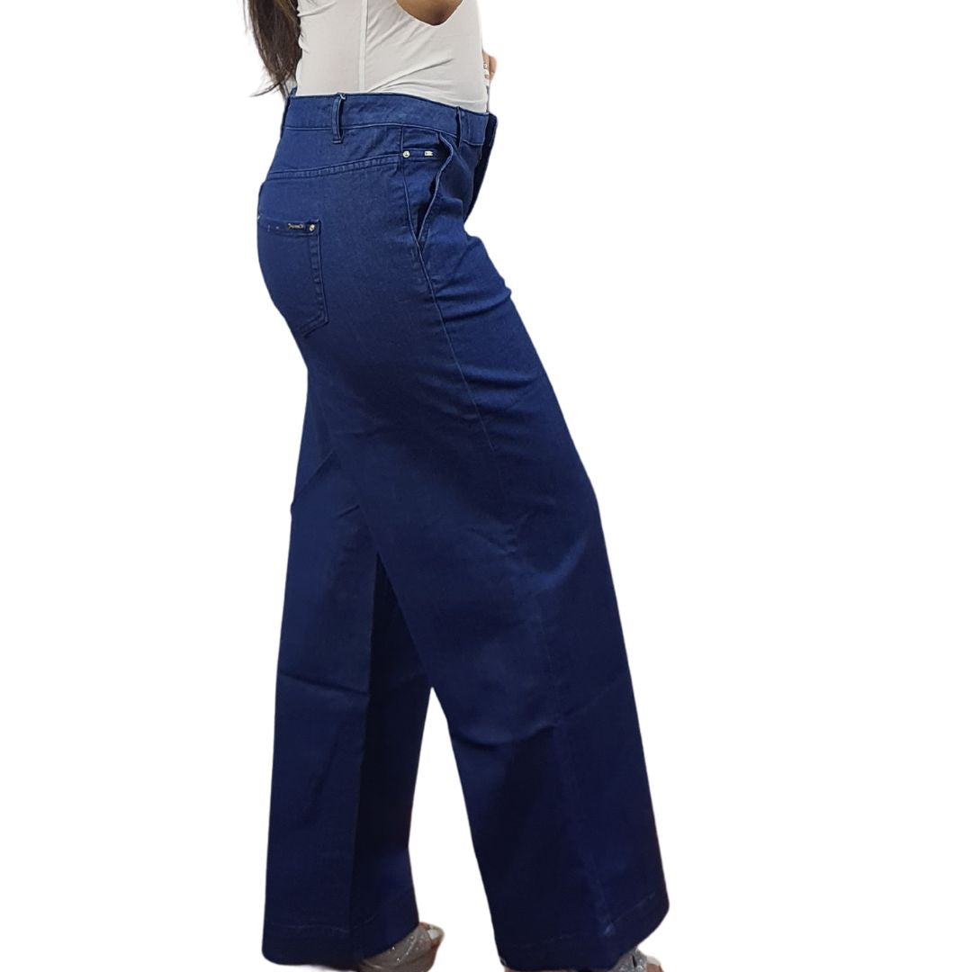 Jeans Vero Moda Azul Style LUREX MID WAIST LOOSE JEANS(BN-EC-3)