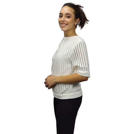 Blusa Vero Moda Blanco  Style HAIM 1/2 CROPPED TOP(PM)