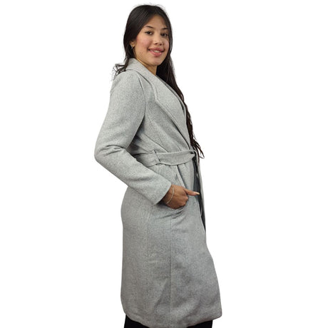 Blazer Vero Moda Gris Style AIKE L/S WOOL COAT(VMC-NL)