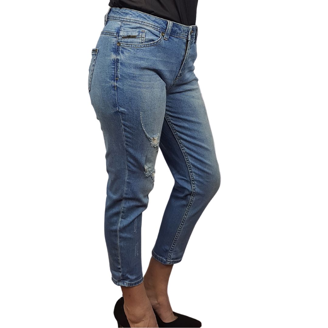 Jeans Vero Moda Azul Style CHILD 7/8 BOYFRIEND JEANS(CR)