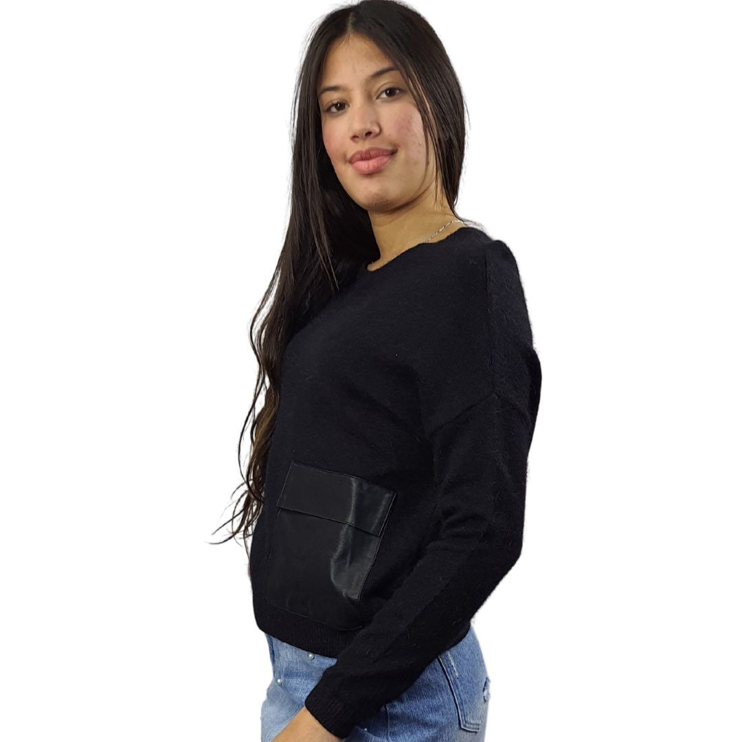 Sweater Vero Moda Negro  Style CASSIE L/S KNIT(VMC-BN-CT-3)