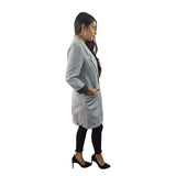 Blazer Vero Moda Gris Claro Style VIVANNA 7/8 BLAZER(VMC-EL)