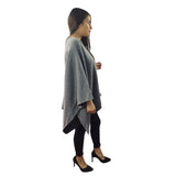 Tapado Vero Moda Gris Style BIRD 7/8 KNIT CARDIGAN(VMC-NL)