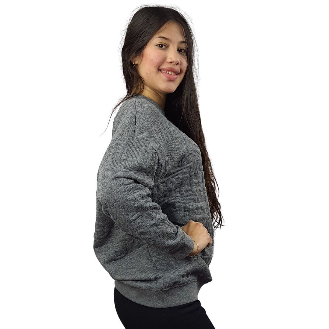 Sweater Vero Moda Gris Style KAY SWEAT(MW-CT-2)