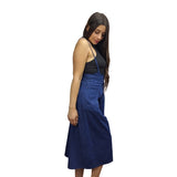Jardinera Vero Moda Azul Style NORTH 3/4 HW LOOSE JEANS(HH)