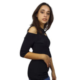 Blusa Vero Moda Negro Style DANCER 1/2 KNIT(VMC-NL)