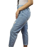 Jeans Vero Moda Azul Claro Style MABEL 9/10 BOYFRIEND JEANS(BN-CT-3)