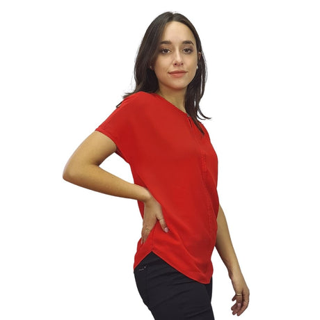 Blusa Rojo Vero Moda  Style DIAMOND S/S TOP(VMC-TP-ET-2)