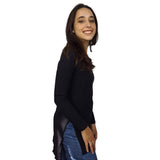 Blusa Vero Moda Negro  Style PALOMA L/S KNIT(VMC-BN-EC-2)