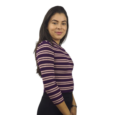 Sweater Vero Moda Morado Style JADE 3/4 KNIT(BN-ET-2)