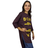 Blusa Vero Moda Morado  Style COOL 3/4 TOP(PM-CT-3)