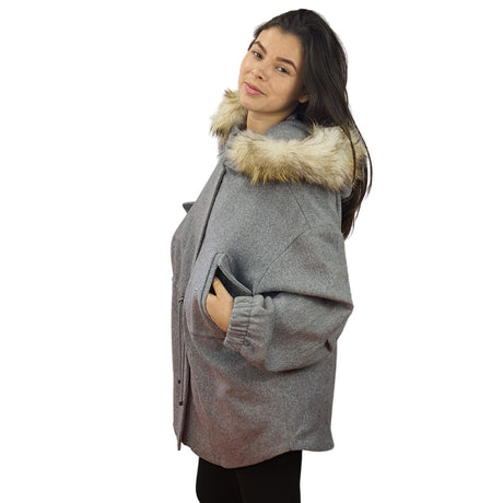 Chaqueta Vero moda Gris Style VODKA L/S WOOL COAT(LL)