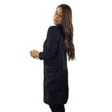 Tapado  Vero Moda Negro  Style ALMOND 3/4 BLAZER(VMC-PM-CT-2)