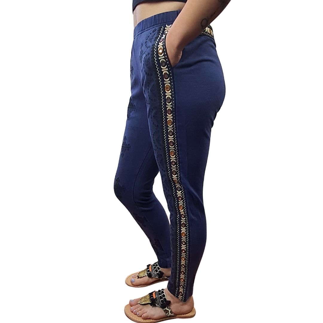 Pantalon Rapsodia Brunouski Azul