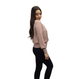 Blusa Vero Moda Rosa Vieja Style ROSTOV SOLID L/S TOP(RN)