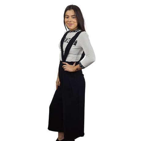 Pantalon Vero Moda Negro Style SIRIUS SEOUL 7/8 LOOSE PANTS(PM-ET-3)