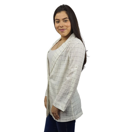 Blazer Vero Moda Blanco Style BOB L/S BLAZER(VMC-SL)
