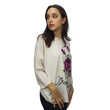 Blusa Vero Moda Blanco  Style ROSINE 3/4 TOP(BN)