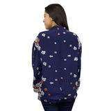 Blazer Vero Moda Azul Style SELMA TRACY 7/8 BLAZER(BJ)