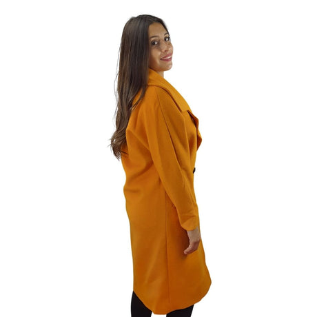 Blazer Vero Moda Naranja MARA SOLID L/S WOOL COAT(LL)
