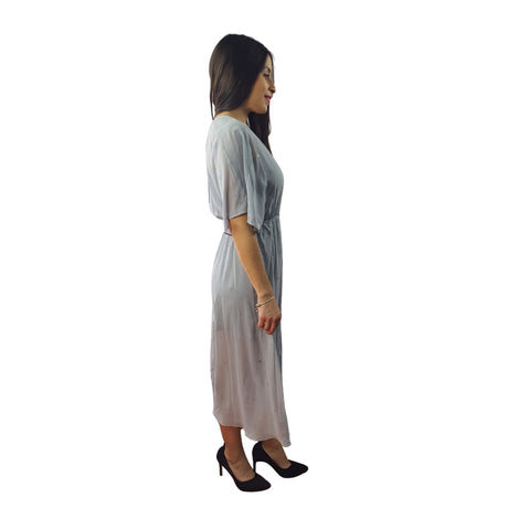 Vestido Vero Moda Gris  Style BLANCHE 1/2 DRESS SET(FL)