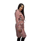 Vestido Vero Moda Rojo Style RITA L/S SHIRT DRESS(SL)