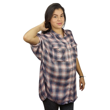 Blusa Vero Moda Rosado Style STUARD S/S SHIRT(MP)