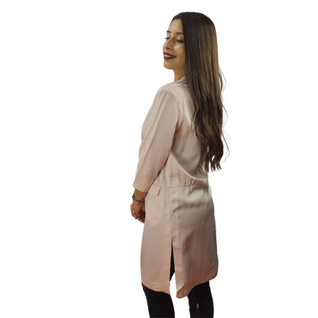 Blazer Vero Moda Rosado Style LOLITA SOLID 3/4 BLAZER(VMC-NE-EC-3)