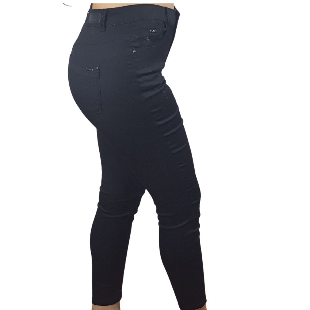 Jeans Vero Moda Negro Style PROSPECT 9/10 MW X-SLIM JEANS(NR)