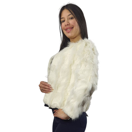 Chaqueta Vero Moda Blanco Style SANDRINE SHORT FUR JKT(VMC-EL)