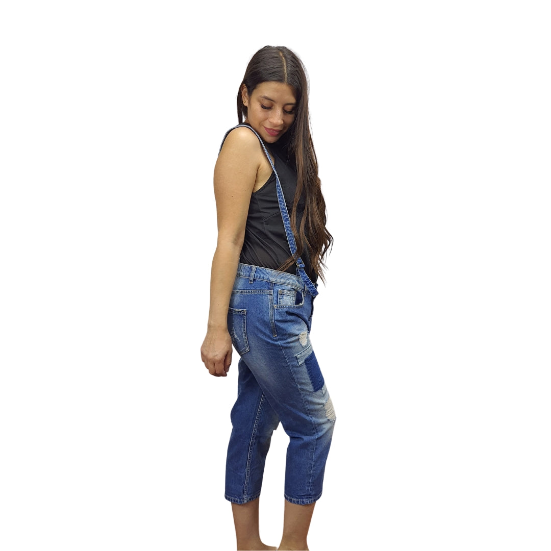 Jeans Vero Moda Azul Style BEAN 3/4 BOYFRIEND JEANS(NE-CT-2)