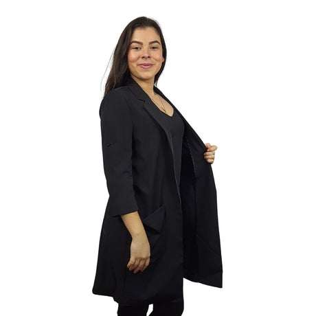 Blazer Vero Moda Negro Style HELENE 3/4 BLAZER(VMC-TP)