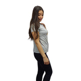 Polera Vero Moda Gris Style TROPICAL S/S TOP(NN)