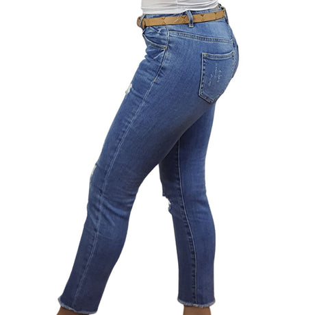 Jeans Vero Moda Azul Claro Style CREEPER 9/10 SLIM JEANS(RN)