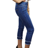 Jeans Vero Moda Azul Style LEILA 7/8 SLIM STRAIGHT JEANS(NN)