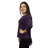 Blusa Vero Moda Purpura Style MAYDAY 3/4 KNIT(VMC-BT)