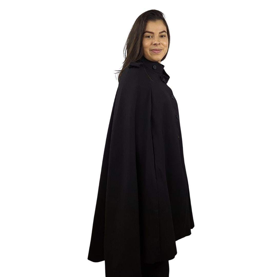 Blazer Vero Moda Negro Style CAPE LONG COAT(VMC-PM-ET-3)