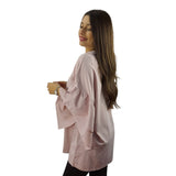 Blusa Vero Moda Rosa Vieja Style LACY S/S JERSEY TOP CL8(HOMEWEAR)