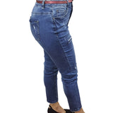 Jeans Vero Moda Azul Style PLANT 9/10 MW X-SLIM JEANS(RN)