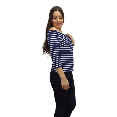 Blusa Vero Moda Azul Oscuro Style DONNA 3/4 TOP(MM)