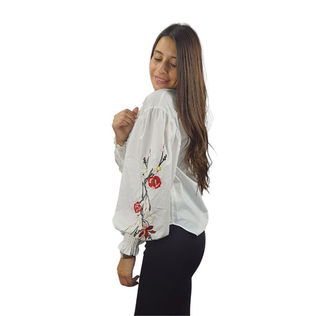 Camisa Vero moda Blanco  Style WASP L/S SHIRT(NN)