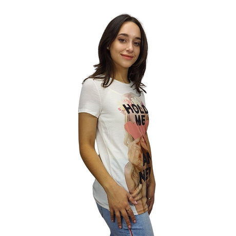 Polera Vero moda Blanco  Style FERN S/S TOP(CR)