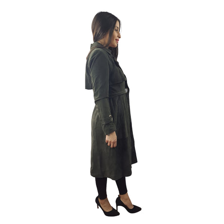 Blazer Vero Moda Verde Style BALDWIN GS LEATHER COAT(VMC-DR)