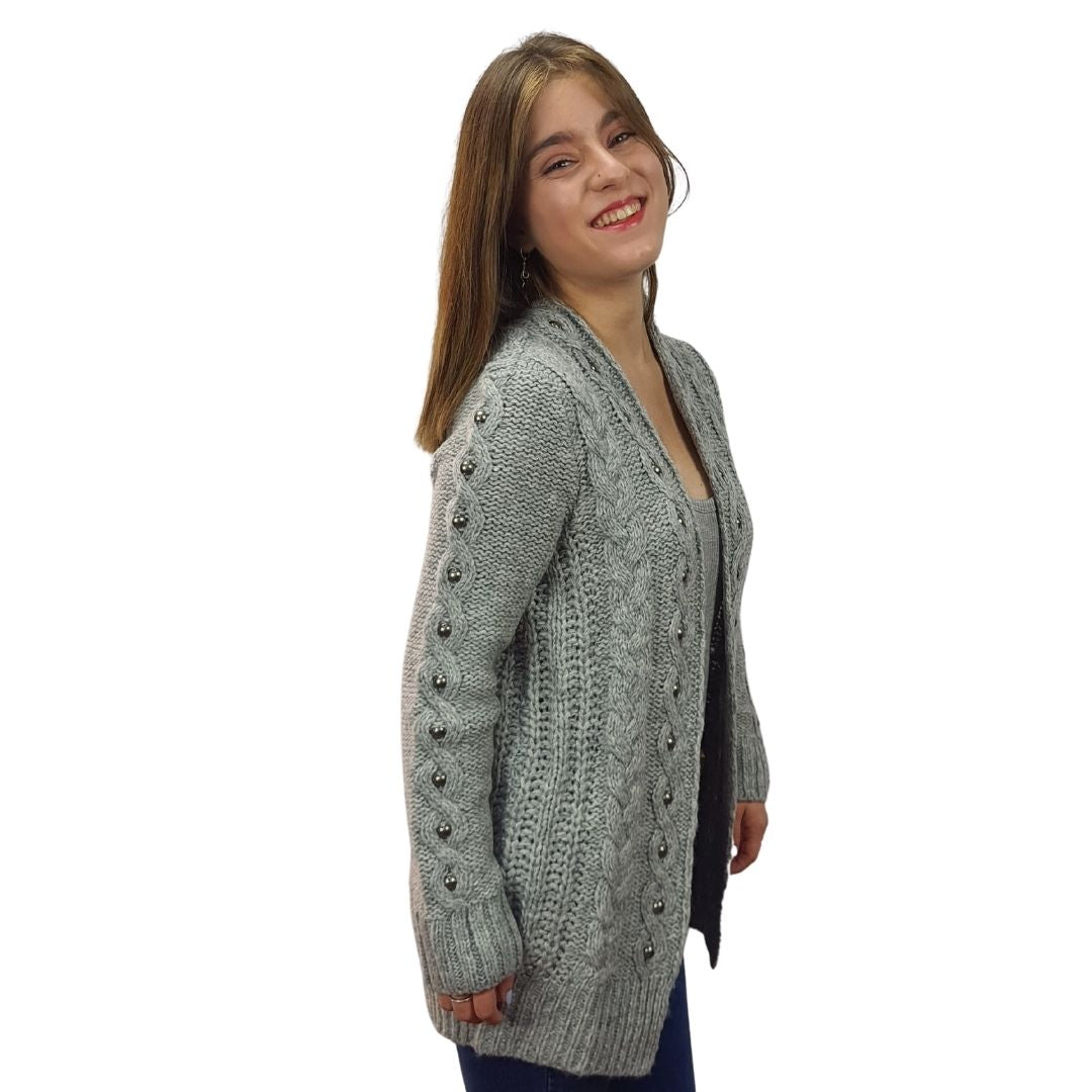 Sweater Rapsodia Soria Gris